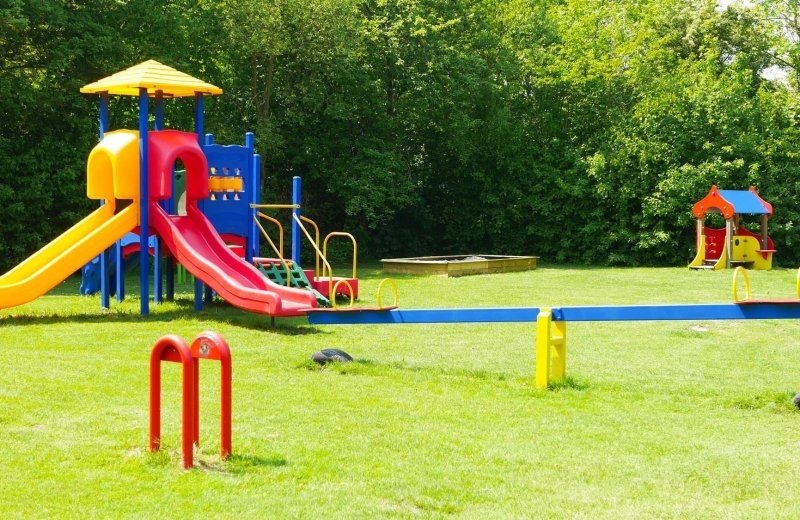 Camping met speeltuin